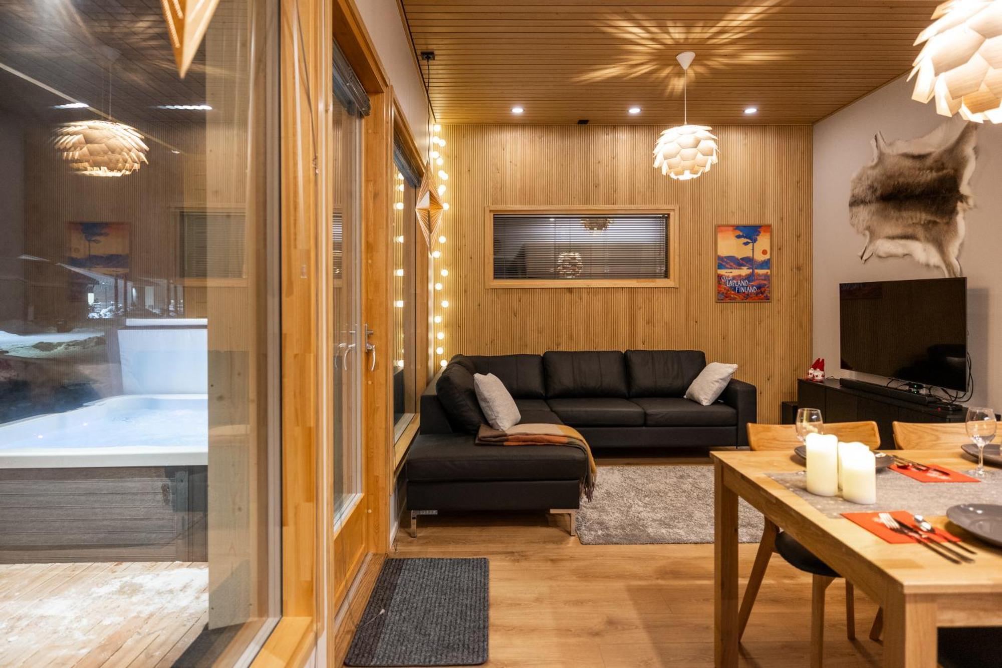 Premium Lapland Villa With Jaguzzi Rovaniemi Buitenkant foto
