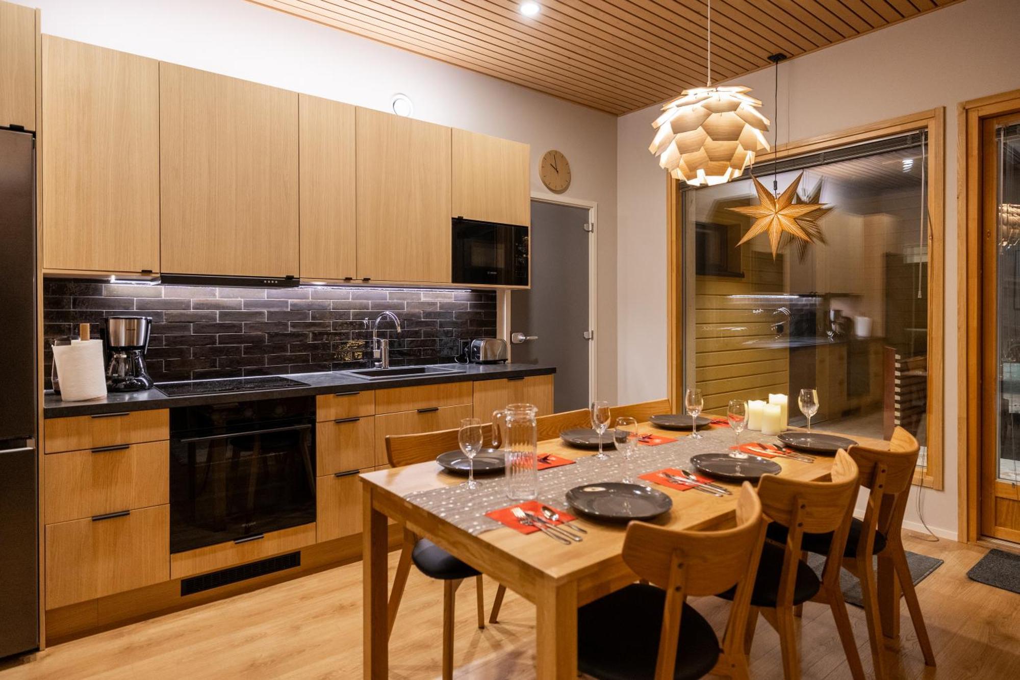 Premium Lapland Villa With Jaguzzi Rovaniemi Buitenkant foto